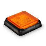 SB001A Amber orange school bus light, surface mount verison