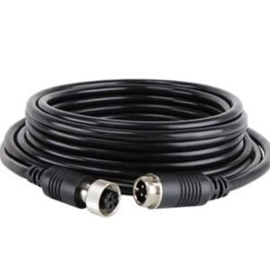 Male to Female 4-Pin & 6-Pin IP Aviation Video Cable (3M, 5M, 7M, 10M, 15M, 20M) Transmits video, audio and power in one cable. Widely used in truck/trailer/school buses.