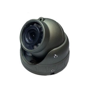 2.8mm mini dome camera for buses, trucks & commercial vehicles. Wide angle lens with 1080 AHD resolution and 4 pin heavy duty connector