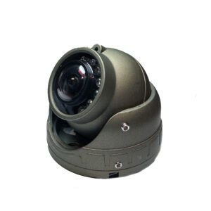 2.1mm mini dome camera for buses, trucks & commercial vehicles. Standard angle lens with 1080 AHD resolution and 4 pin heavy duty connector