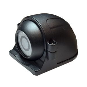 3.6mm external side view AHD camera for buses, trucks & commercial vehicles. Standard angle lens with 1080 AHD resolution and 4 pin heavy duty connector