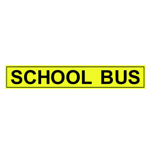 Small School Bus Sign 1200mm Safebus