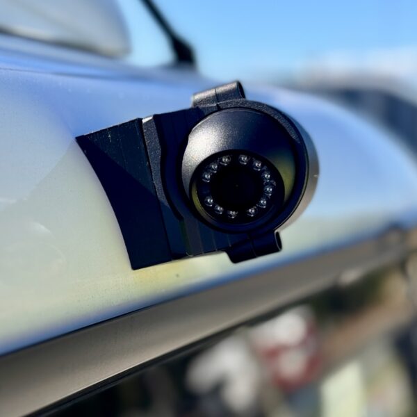 3.6mm curved roof mount external camera