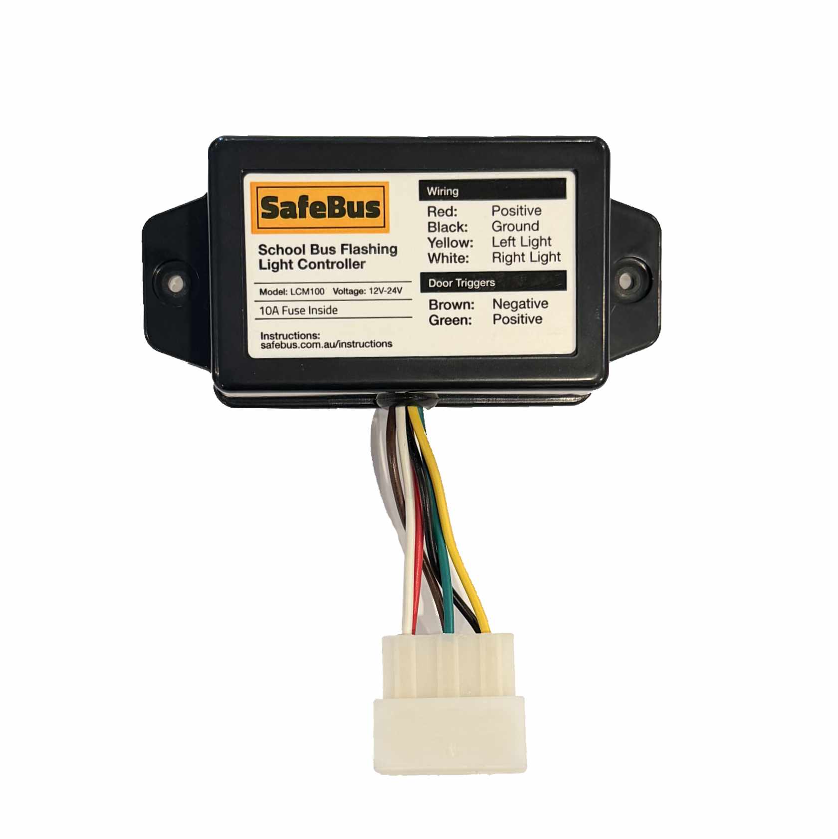 School Bus Light Flasher suitable for Victorian buses, 12-24V.