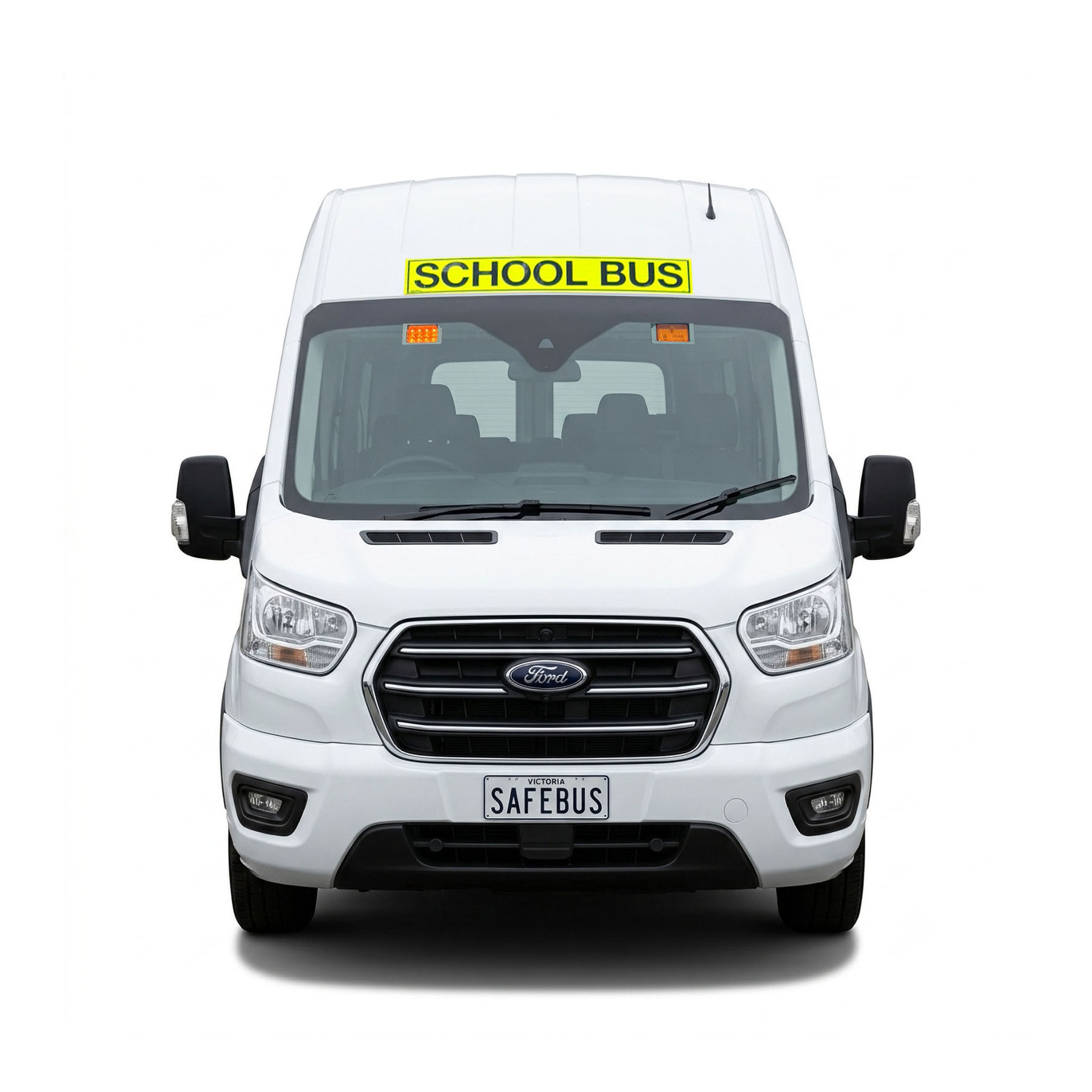 SafeBus school bus light kit installation — Ford Transit