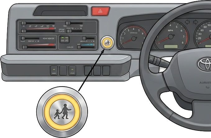 Dash switch location