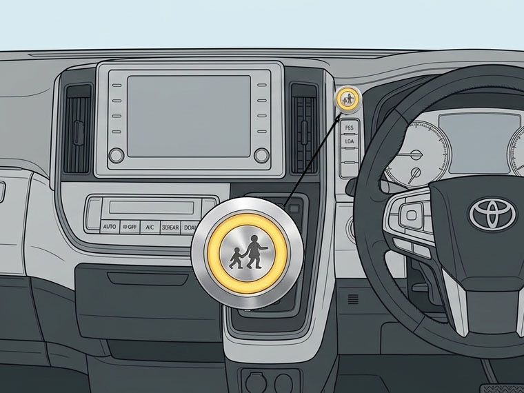 Dash switch location