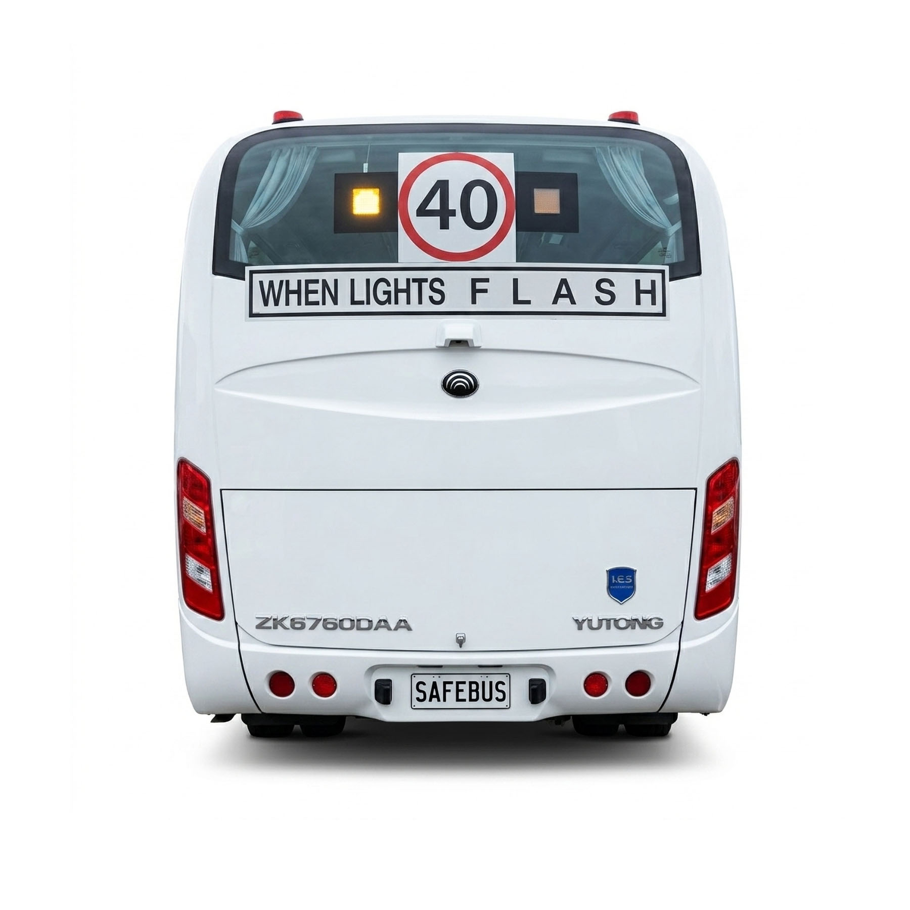 NSW TS150 School Bus Light Kit for Yutong Goanna – Internal Mount