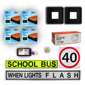 New South Wales School Bus Light Kit for Coach – External Mount